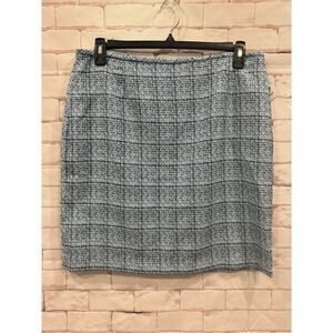 Tahari asl blue‎ pencil skirt office size 16